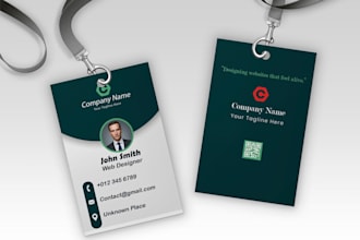 design professional id card,business card or membership car