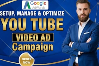 set up and run a high converting youtube ads campaign on google ads