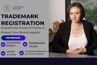 register your trademark in USA and handle uspto filing