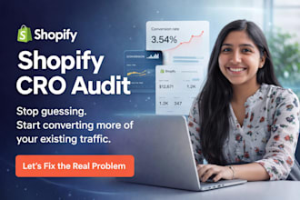 do shopify cro audit and redesign your store for conversions