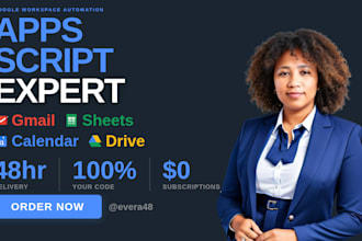 create a google apps script automation for your gmail or sheets