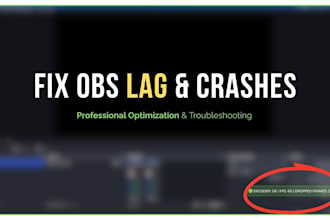 fix obs lag, stop dropped frames, and professionally optimize your stream