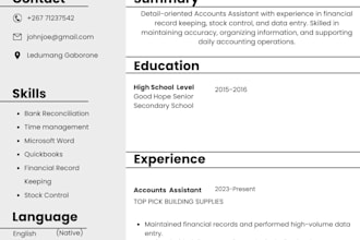 cv writer resume designer