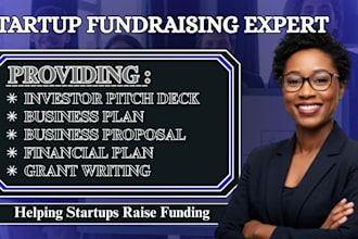create a winning investor pitch deck and help you raise funding