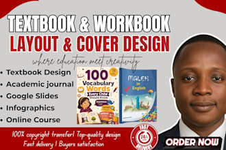 design  and format educational textbook, workbook, user guide, curriculum plan