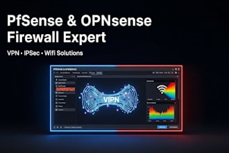 configure pfsense opnsense firewall VPN ipsec and wifi, VPN setup