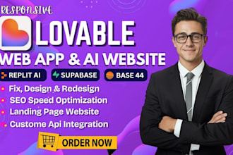 build lovable ai saas website fix lovable ai webapp lovable supabase migration