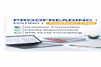 proofread, edit and format your documents
