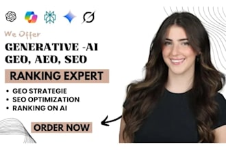 optimize website onpage technical SEO GEO aeo services shopify wordpress wix