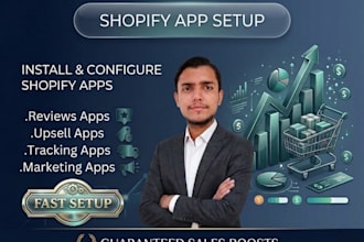 install and setup shopify apps for your ecommerce store
