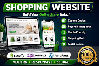 shopping and ecommerce website development