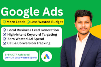 manage google ads for local service businesses to get more leads and customers