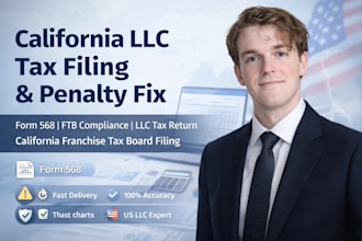 file california form 568 llc tax return and fix penalties fast