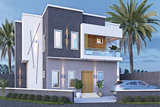 do 3d house interior and exterior design rendering animation 3d floor plan