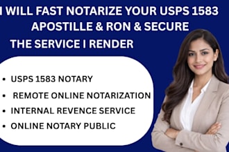 notarize usps form 1583 apostille ron irs documents fast