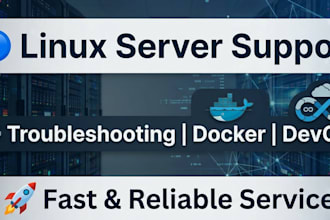 fix linux server issues, troubleshooting and administration