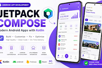 be your jetpack compose developer for android app and bug fix