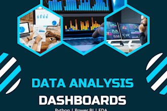 do data analysis, eda and visualization in python