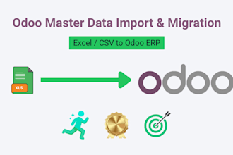 odoo data import and migration from excel or CSV files