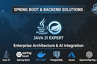develop a professional java spring boot microservice or bff