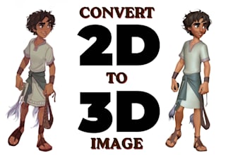 convert your 2d image sketch logo to high quality 3d model 3d printing stl file