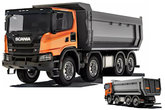 create semi truck 3d model game cargo truck 3d printable mini truck lorry design