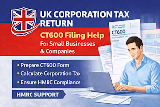 do UK corporation tax return ct600, small business tax filing and hmrc support
