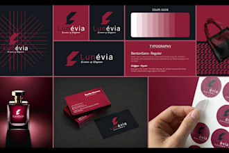 design minimalist logo, brand identity for your business