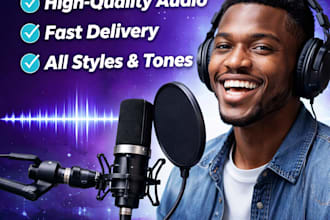 professional ai voiceover for video, podcasts, and digital content