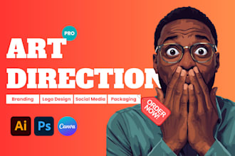 create brand art direction and visual identity strategy