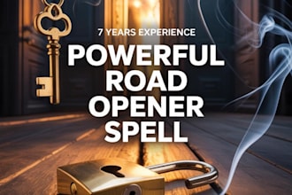 cast powerful road opener spell luck success and opportunity