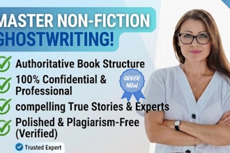 be your ghostwriter non fiction ghost book