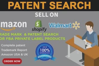 do patent search and trademark check in USA UK europe and globally