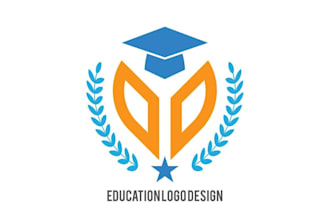 design school, college, university and education logo