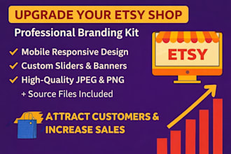 design a custom etsy branding kit for your etsy shop