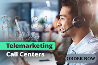 do telemarketing, cold calling, appointment setting and lead generation