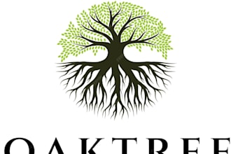 design a exclusive tree, lawn service logo