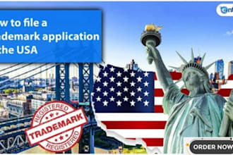 file trademark and patent applications in USA and UK