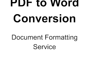 convert PDF to word with perfect formatting and layout
