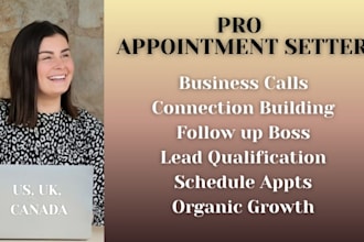 cold call your list and set appointments professionally