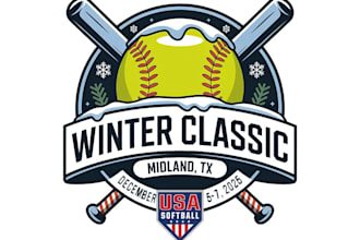 design unique softball logo with free source file