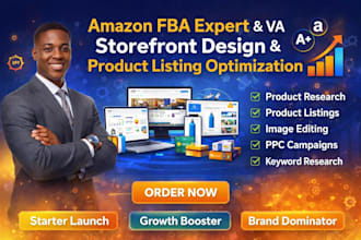 design amazon storefront amazon store design product listing optimization