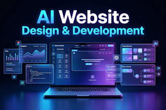 design custom ai website in minute
