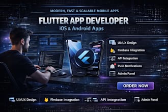 be flutter developer for flutter app development