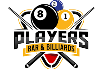 design creative billiard logo with free unlimited revision
