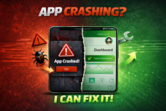 fix android app crashes, bugs and performance issues fast
