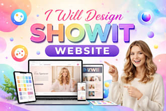 design redesign fix showit website for photographers and creatives