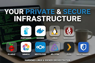 deploy and secure your infrastructure with VPN and linux