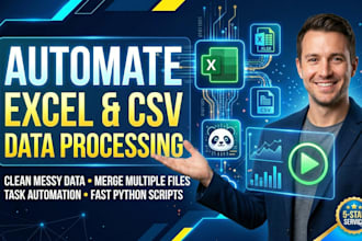 automate your excel and CSV data processing with python