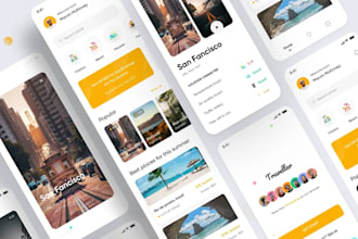 develop city tour app, travel app, tourism app, flight booking app, booking app
